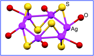 Graphical abstract: A novel hexanuclear silver(i) cluster containing a regular Ag6 ring with short Ag–Ag distances and an argentophilic interaction