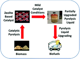 Graphical abstract: Mild catalytic pyrolysis of biomass for production of transportation fuels: a techno-economic analysis