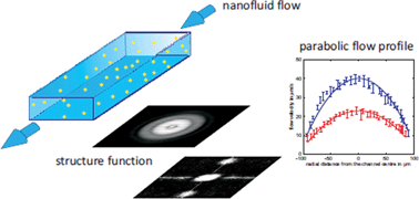 Graphical abstract: Measuring nanoparticle flow with the image structure function