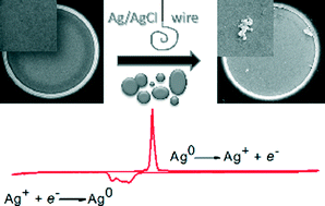 Graphical abstract: Electrochemical artifacts originating from nanoparticle contamination by Ag/AgCl quasi-reference electrodes