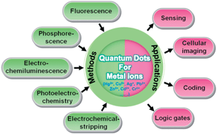 Graphical abstract: Semicondutor quantum dots-based metal ion probes