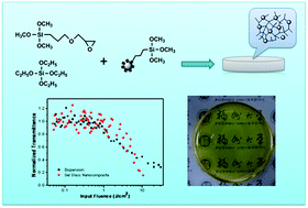 Graphical abstract: Facile preparation of transparent and dense CdS–silica gel glass nanocomposites for optical limiting applications