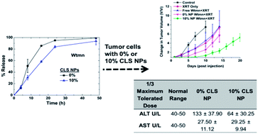 Graphical abstract: Effect of drug release kinetics on nanoparticle therapeutic efficacy and toxicity