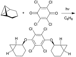 Graphical abstract: Photochemical reactions of tetrachloro-1,4-benzoquinone (chloranil) with tricyclo[4.1.0.02,7]heptane (Moore's hydrocarbon) and bicyclo[4.1.0]hept-2-ene (2-norcarene)