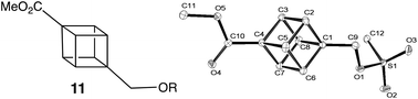Graphical abstract: Hyperconjugation involving strained carbon–carbon bonds. Application of the variable oxygen probe to ester and ether derivatives of cubylmethanol
