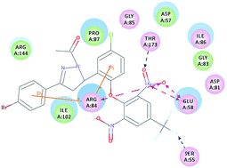 Graphical abstract: Synthesis, and antibacterial activity of novel 4,5-dihydro-1H-pyrazole derivatives as DNA gyrase inhibitors