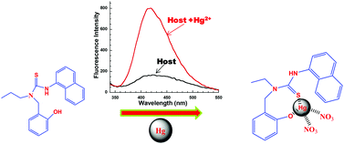 Graphical abstract: Fluorometric sensing of Hg2+ ions in aqueous medium by nano-aggregates of a tripodal receptor