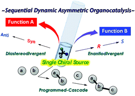 Graphical abstract: Sequential stereodivergent organocatalysis and programmed organocascades