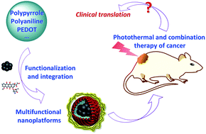 Graphical abstract: Conjugated polymers for photothermal therapy of cancer