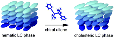 Graphical abstract: Effective cholesteric liquid crystal inducers based on axially chiral alleno-acetylenes