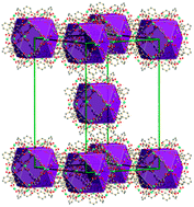 Graphical abstract: Modulating the packing of [Cu24(isophthalate)24] cuboctahedra in a triazole-containing metal–organic polyhedral framework