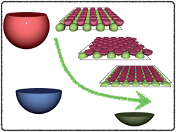 Graphical abstract: Directed self-assembly of spherical caps via confinement