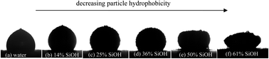 Graphical abstract: Tunable shape transformation of freezing liquid water marbles