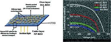 Graphical abstract: A dye-sensitized solar cell based on a boron-doped ZnO (BZO) film with double light-scattering-layers structured photoanode