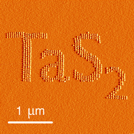 Graphical abstract: Nanofabrication of TaS2 conducting layers nanopatterned with Ta2O5 insulating regions via AFM