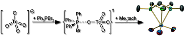 Graphical abstract: Activation of [99(m)TcO4]− by phosphonium cations