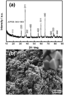 Graphical abstract: Electrochemical investigation of sodium reactivity with nanostructured Co3O4 for sodium-ion batteries