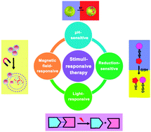Graphical abstract: Stimuli-responsive cancer therapy based on nanoparticles