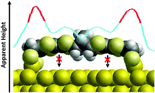 Graphical abstract: Adsorption of a dihydro-TTF derivative on Au(111) via a thiolate complex bonding to gold adatoms