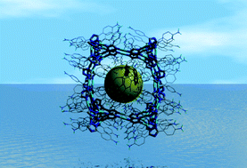 Graphical abstract: A microporous cationic metal–organic framework constructed from metallamacrocycle-based nanocages: structures and luminescence properties