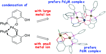 Graphical abstract: Heterobimetallic catechol-phosphine complexes with palladium and a group-13 element: structural flexibility and dynamics