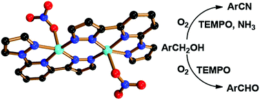 Graphical abstract: Syntheses and structures of copper complexes of 3-(6-(1H-pyrazol-1-yl)pyridin-2-yl)pyrazol-1-ide and their excellent performance in the syntheses of nitriles and aldehydes