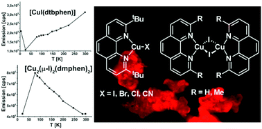 Graphical abstract: Luminescent copper(i) halide and pseudohalide phenanthroline complexes revisited: simple structures, complicated excited state behavior