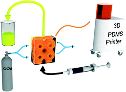 Graphical abstract: Print your own membrane: direct rapid prototyping of polydimethylsiloxane