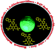 Graphical abstract: Synthesis and fluorescence properties of benzoxazole-1,4-dihydropyridine dyads achieved by a multicomponent reaction