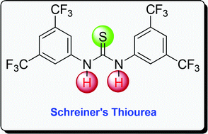 Graphical abstract: N,N′-Bis[3,5-bis(trifluoromethyl)phenyl]thiourea: a privileged motif for catalyst development