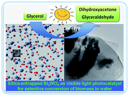 Graphical abstract: Sol-gel entrapped visible light photocatalysts for selective conversions