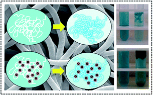 Graphical abstract: Evaluation of electrospun polymer–Fe3O4 nanocomposite mats in malachite green adsorption