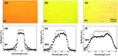 Graphical abstract: Mechanism of electrically induced photonic band gap broadening in polymer stabilized cholesteric liquid crystals with negative dielectric anisotropies
