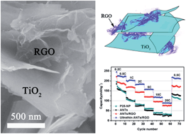 Graphical abstract: A large ultrathin anatase TiO2 nanosheet/reduced graphene oxide composite with enhanced lithium storage capability