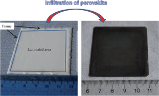 Graphical abstract: Fabrication and characterisation of a large-area solid oxide fuel cell based on dual tape cast YSZ electrode skeleton supported YSZ electrolytes with vanadate and ferrite perovskite-impregnated anodes and cathodes