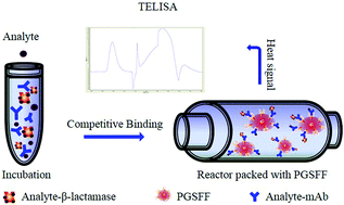 Graphical abstract: Sensitive detection of atrazine in tap water using TELISA