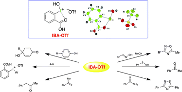 Graphical abstract: Preparation, structure, and versatile reactivity of pseudocyclic benziodoxole triflate, new hypervalent iodine reagent