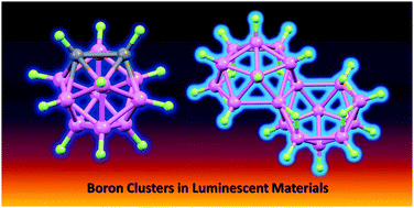 c5cc08213g图形摘要，发光材料中的硼簇，Mukherjee和Thilagar