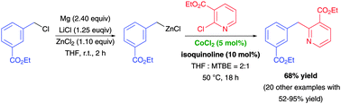 Graphical abstract: A practical cobalt-catalyzed cross-coupling of benzylic zinc reagents with aryl and heteroaryl bromides or chlorides