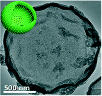 Graphical abstract: A facile biliquid-interface co-assembly synthesis of mesoporous vesicles with large pore sizes