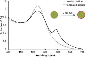 Graphical abstract: Fano resonance in a gold nanosphere with a J-aggregate coating