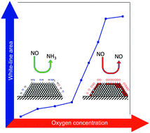 Graphical abstract: The structure–function relationship for alumina supported platinum during the formation of ammonia from nitrogen oxide and hydrogen in the presence of oxygen