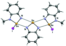 Graphical abstract: Synthetic, structural, and computational investigations of N-alkyl benzo-2,1,3-selenadiazolium iodides and their supramolecular aggregates