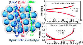 Graphical abstract: A hybrid solid electrolyte for flexible solid-state sodium batteries