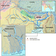 Graphical abstract: A first look at the influence of anthropogenic climate change on the future delivery of fluvial sediment to the Ganges–Brahmaputra–Meghna delta