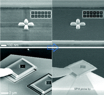 Graphical abstract: Silica–gold bilayer-based transfer of focused ion beam-fabricated nanostructures