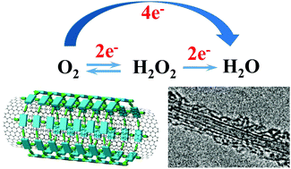 Graphical abstract: An iron porphyrin-based conjugated network wrapped around carbon nanotubes as a noble-metal-free electrocatalyst for efficient oxygen reduction reaction
