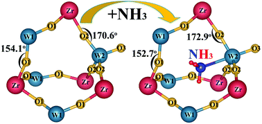 Graphical abstract: Structure, phase transition and negative thermal expansion in ammoniated ZrW2O8