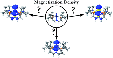 Graphical abstract: The effect of nitrido, azide, and nitrosyl ligands on magnetization densities and magnetic properties of iridium PNP pincer-type complexes