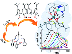 Graphical abstract: Thiacalix[4]arene-supported heterodinuclear NiII–LnIII complexes: slow magnetic relaxation behavior in the dysprosium analogue